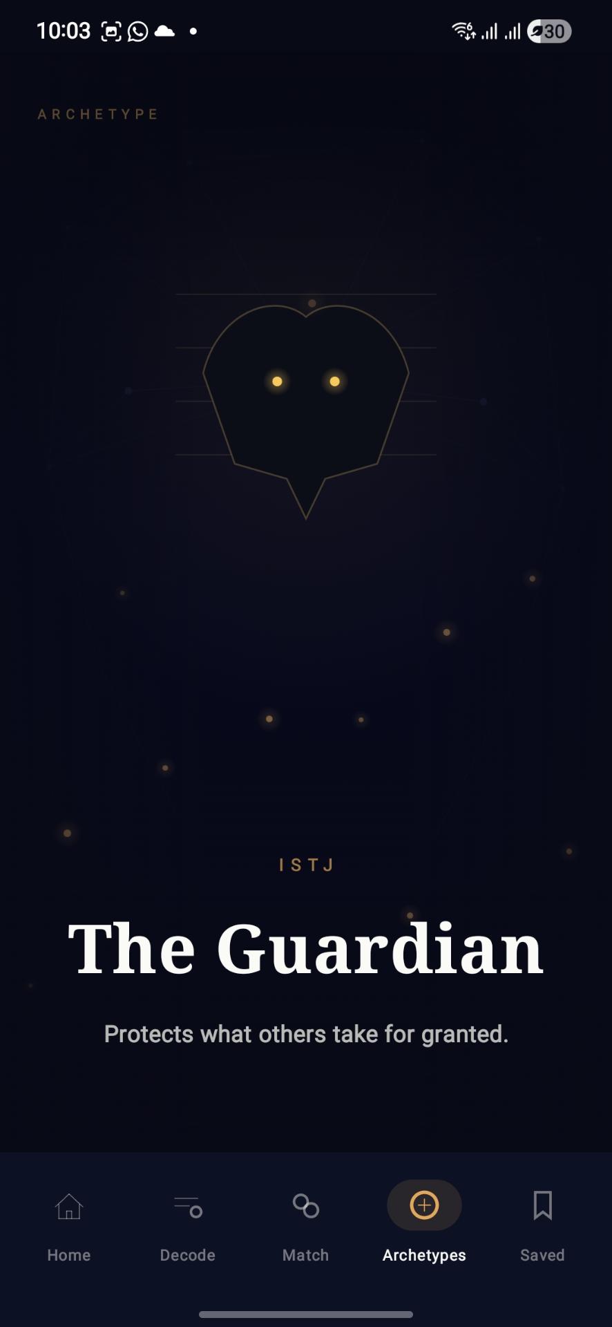 Guardian mascot