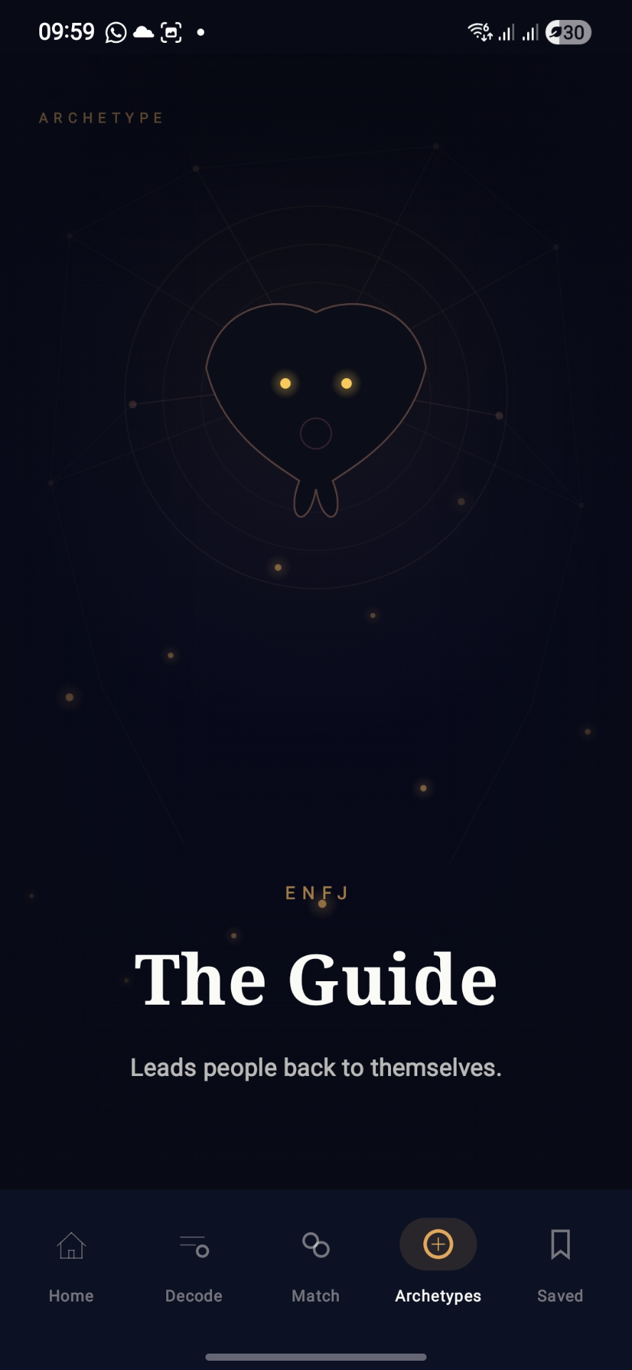 Guide mascot